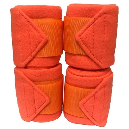 Jacks Jacks PP1000-OR Pony Polo Bandages; Orange PP1000-OR